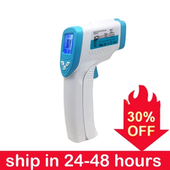 

Fast delivery Baby thermometer infrared digital LCD screen body measurement forehead ear non-contact adult body temperature infr