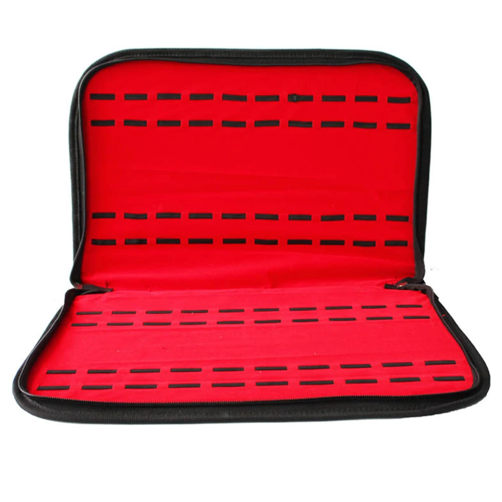 

Display Portable Holder Gift Watch Storage Box Counter 20 Slot PU Lint Zipper Closure Collection Decoration Protective Organizer