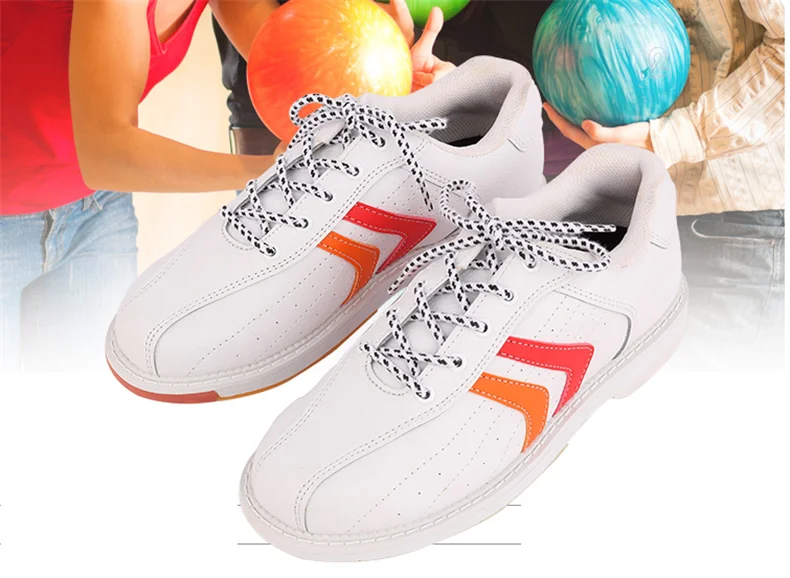 Women Bowling Shoes Skidproof Sole Professional Sports Bowling Shoes Ladies Essential Beginners With Sports Sneakers