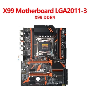 

X99 Motherboard LGA2011-3 DDR4 Supports M.2 Supports 4X32G Memory for LGA 2011-V3 Xeon Series