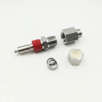 

tube fittings & pipe fittings, 316 SS dimensions ss-qc8-d-810, QC series, bulkhead stems, can combination with Swagelok