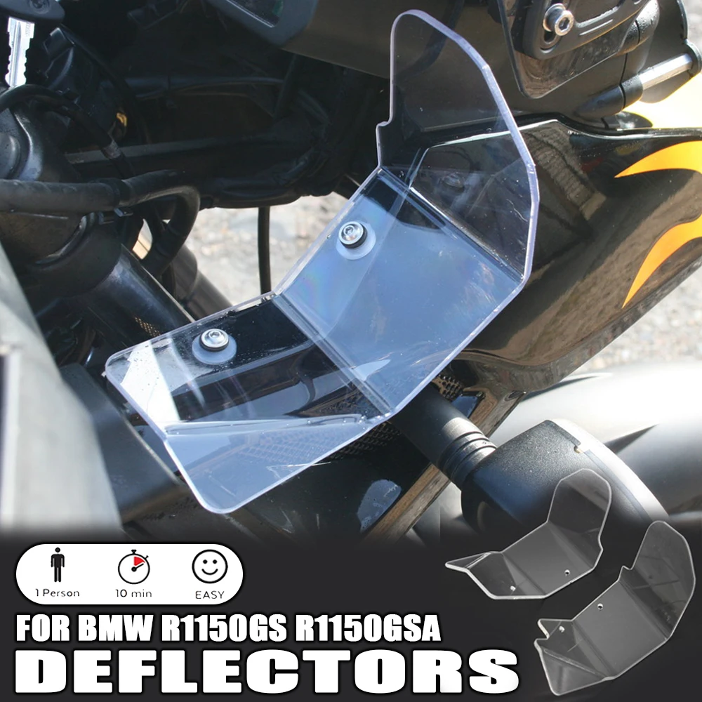 

For BMW R1150GS R1150GSA R 1150 GS GSA R 1150 GS GSA New Motorcycle Accessories Wind Deflectors Side Windshield Windscreen