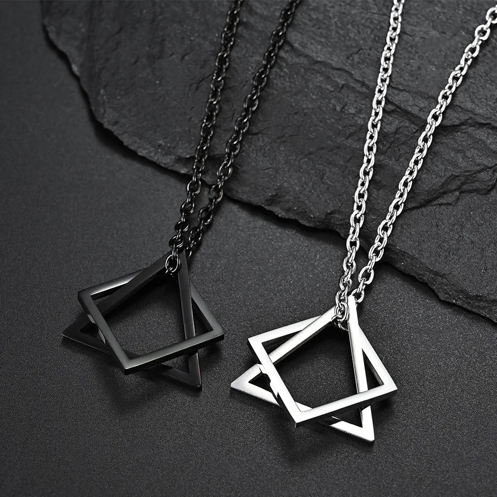 Geometry Interlocking Square Triangle 