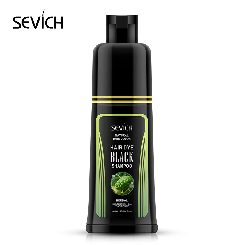 Sevich натуральная быстрая краска для волос шампунь для покрытия седых белых волос черный шампунь всего 5 минут нони растительная эссенция гель крем