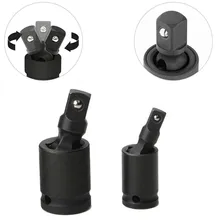 Adaptateur d'extension Wobble 3/8 "et 1/4", jeu de douilles à Impact d'air à Joint universel pour le travail et la réparation d'automobiles, 2 pièces