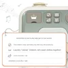Mini Cleaning Toy Set Simulation Small Household Appliances Series Small Washing Machine Cleaner Play House Doll Set 5