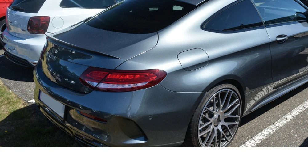Для Mercedes W205 карбоновый спойлер 2-купе C63 C180 C200 C250 C260 15-18