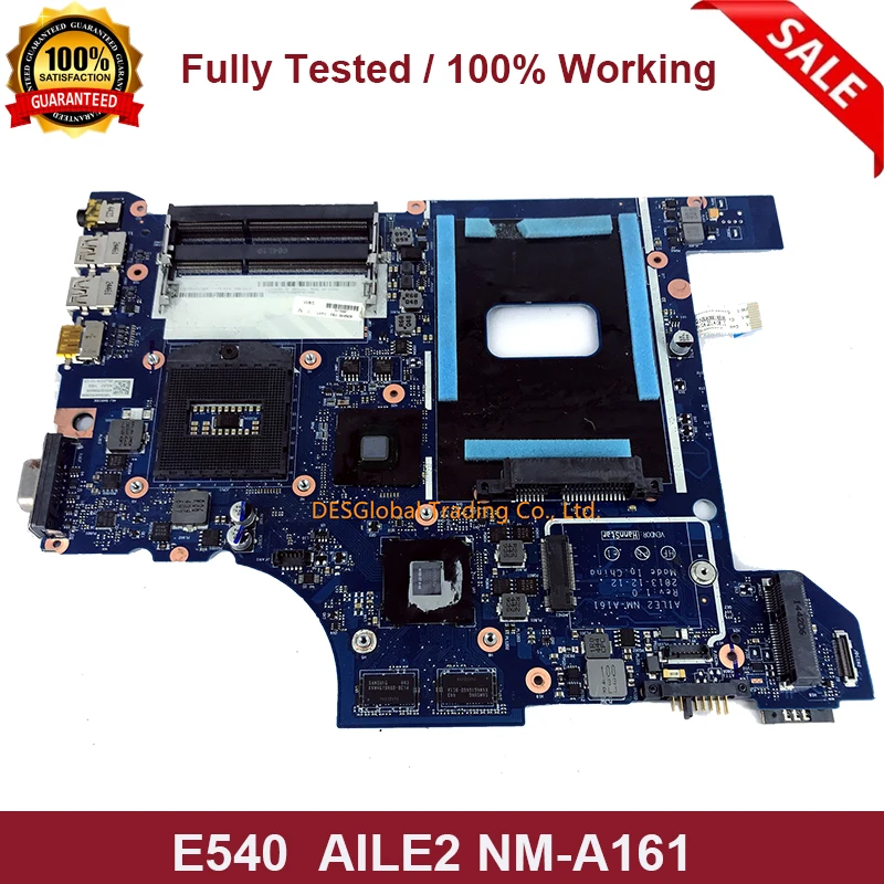 

For Lenovo ThinkPad Edge E540 Laptop Motherboard AILE2 NM-A161 04X4948 Mainboard Fully Tested Fast Shipping