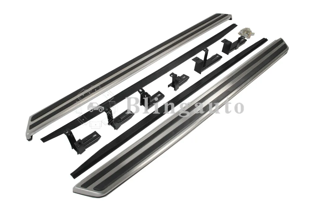 Подходит для L exus RX270 RX350 2009- 2 шт. Левая Правая Беговая доска боковые шаги nerf бар Автомобильная педаль боковые лестницы