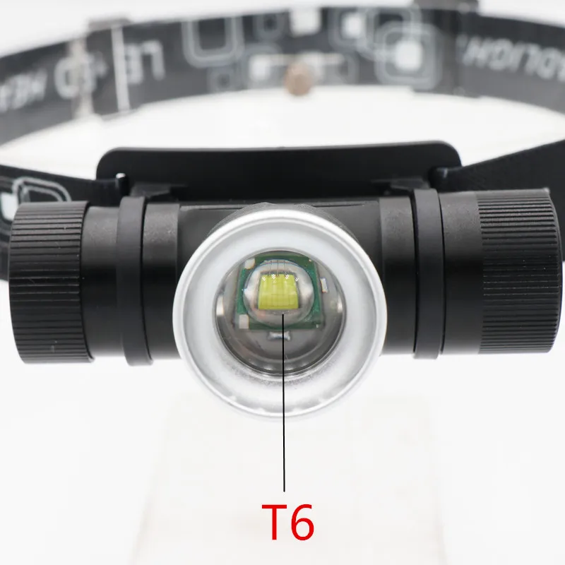 T6 Led Head Light Lamp 3-Mode Zoom Headlight Usb Charge Head Torch Camping Flashlight Hunting Frontal Lantern Lamp