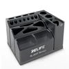 Relife Aluminum Multifunctional Combined Storage Box Tweezers Screwdriver Screw Parts Organizer
