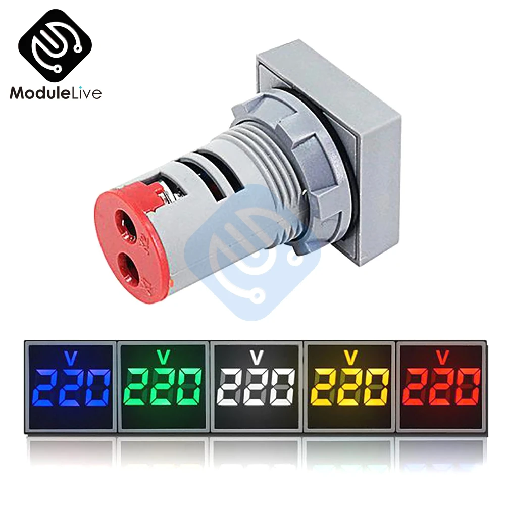 Huudngeje AmpèRemèTre AC VoltmèTre Trois Affichage Courant Tension FréQuencemèTre AC50-500V AC0-120A 10-99.9Hz