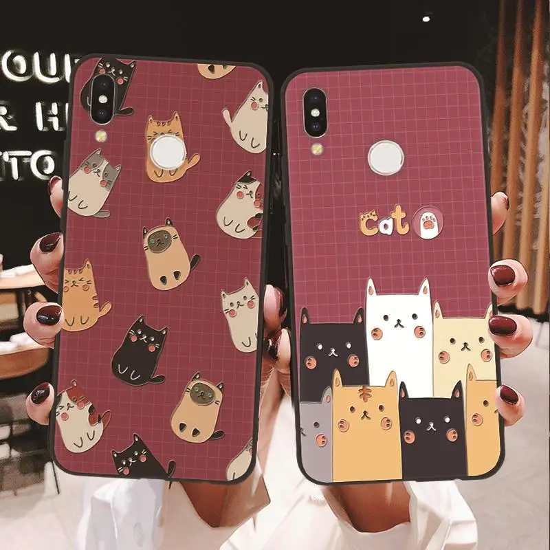 

3D Emboss Case For Huawei Y5 Y6 Y9 Prime 2018 2019 Honor View 20 8X 9X 9 10 Lite 6A 7A Pro 7X Play Nova 3 3i 5i 4 4e Pro Cartoon
