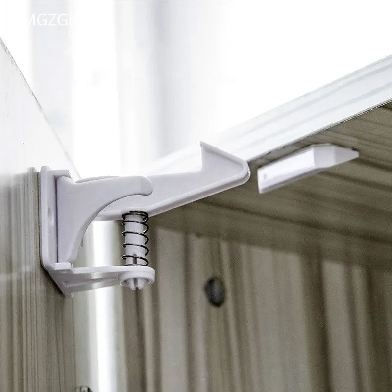 

Children Safety Lock Baby Security Cabinet Drawer Door Lock Children's Spring Lock New Children's Safety Lock Saftey