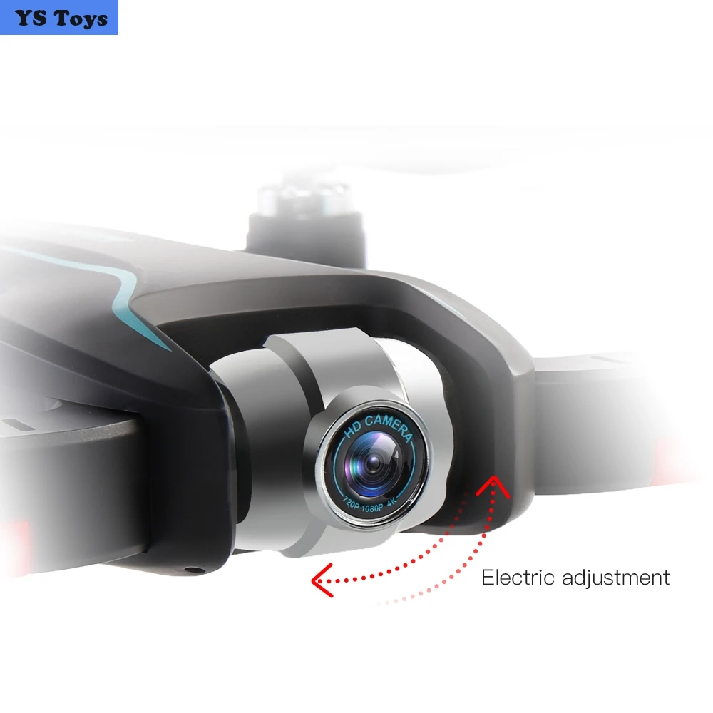 Foldable Mini Drone 4K HD Wifi FPV Camera Quadcopter Toys Dual Camera Optical Flow Helicopter Adjustable Wide-Angle Lens Dron
