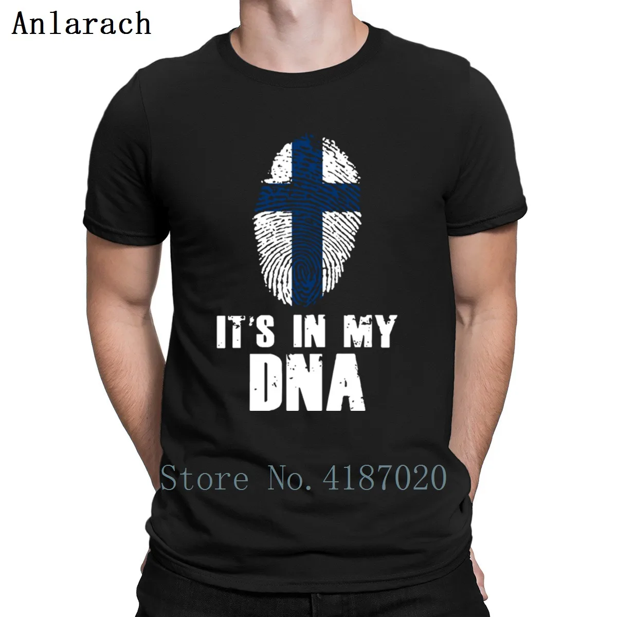 It In My Dna футболка с Иисусом обычный летний топ одежда Летний стиль футболка для мужчин Базовая Милая хлопковая футболка дизайн