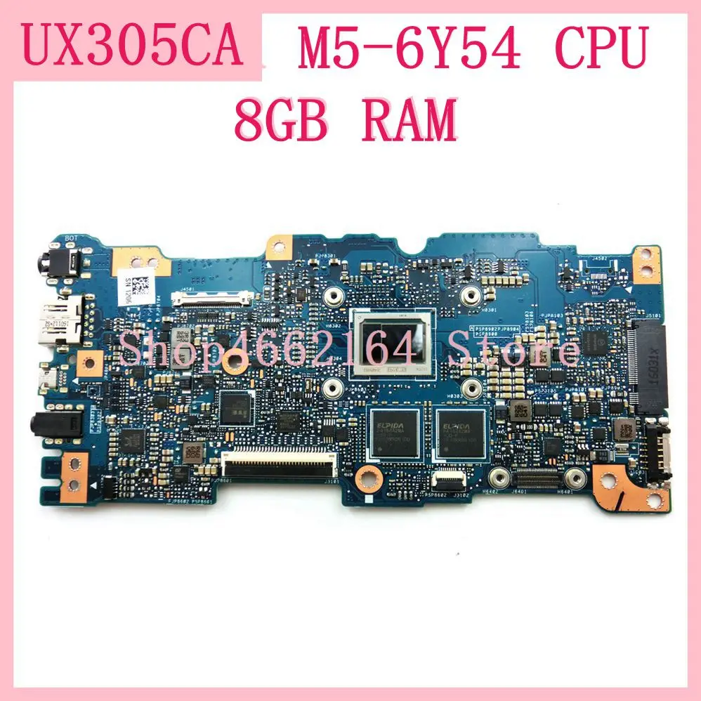 Материнская плата UX305CA строевая процессор 8 ГБ ОЗУ REV 2 0 для ASUS UX305 UX305C 100%