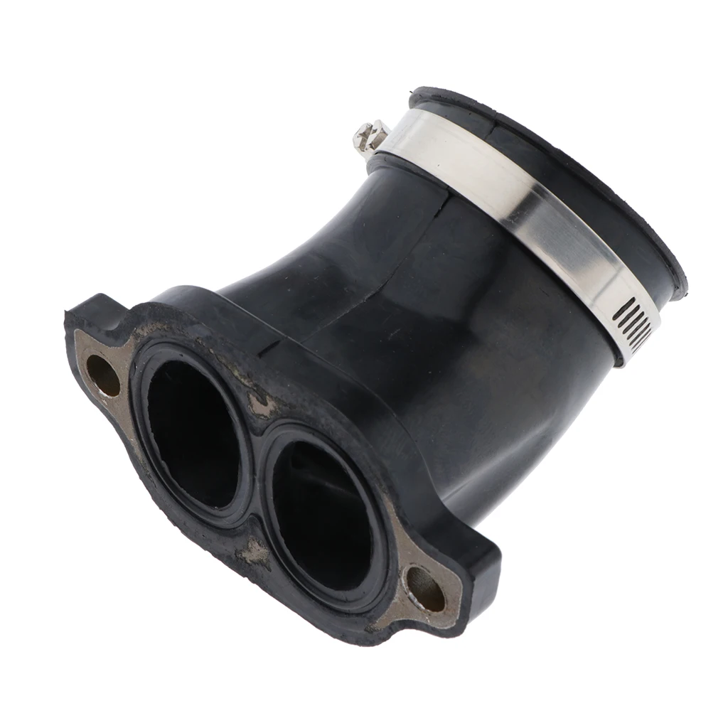 Carburetor Intake Manifold Boot for Polaris 1253527 ATV UTV Ranger Sportsman Throttle Body Adapter
