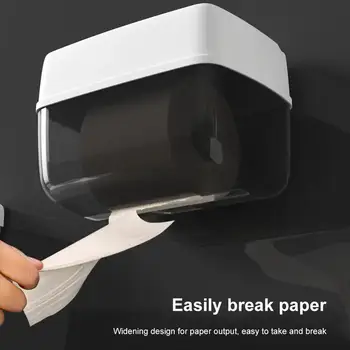 

Household Tissue Box Bathroom Kitchen Bedroom Mini Drawer Tray Waterproof Shelf Box Easy to Install