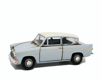 

1:43 Vanguards Ford Anglia Rust Pale Blue White top No Box