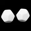 5pcs D12 Blank White Yellow color Dice 12-sided can be written by marker pen for Board games accessories 22mm ► Photo 2/5