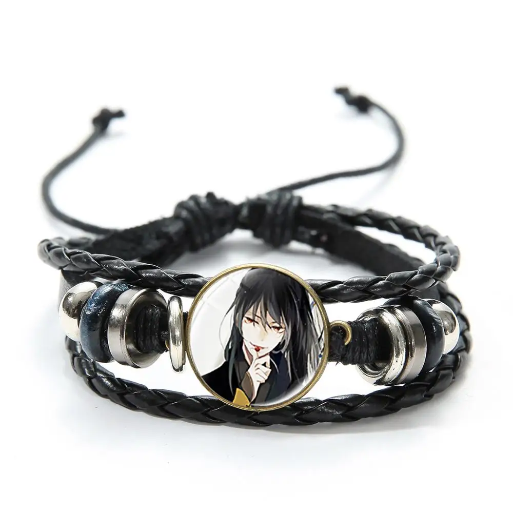 SONGDA, хит, аниме Mo Dao Zu Shi, браслет, милый мультяшный рисунок, Wei Wuxian Lan Zhan, косплей, браслет, лучшие сувениры для поклонников, подарок - Окраска металла: Style 6