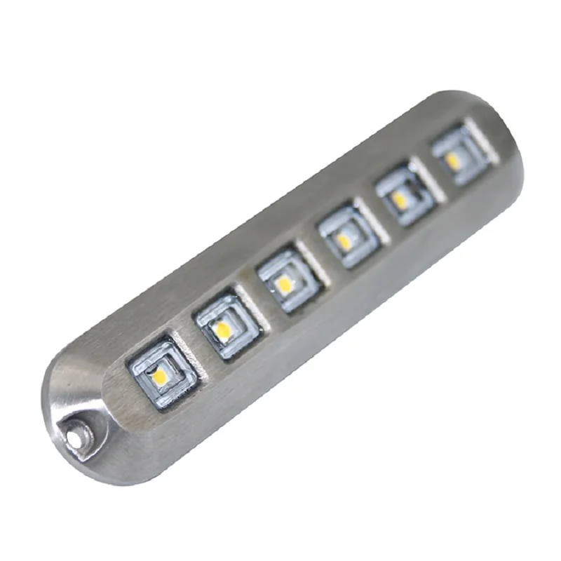 DC12v 6w 316L Stainless Steel CREE Led Underwater Marine Boat Light Led Step Light for Yacht TP-SL120-6W 6 18 x 1w 6w 10w 12w 18w constant current dimming dimmable led driver dc12v 50v 300ma for high power led light