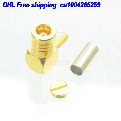 DHL 200 шт. SMB со штекера на гнездо прямоугольный обжимной RG174 RG316 LMR100 F разъем 22ds