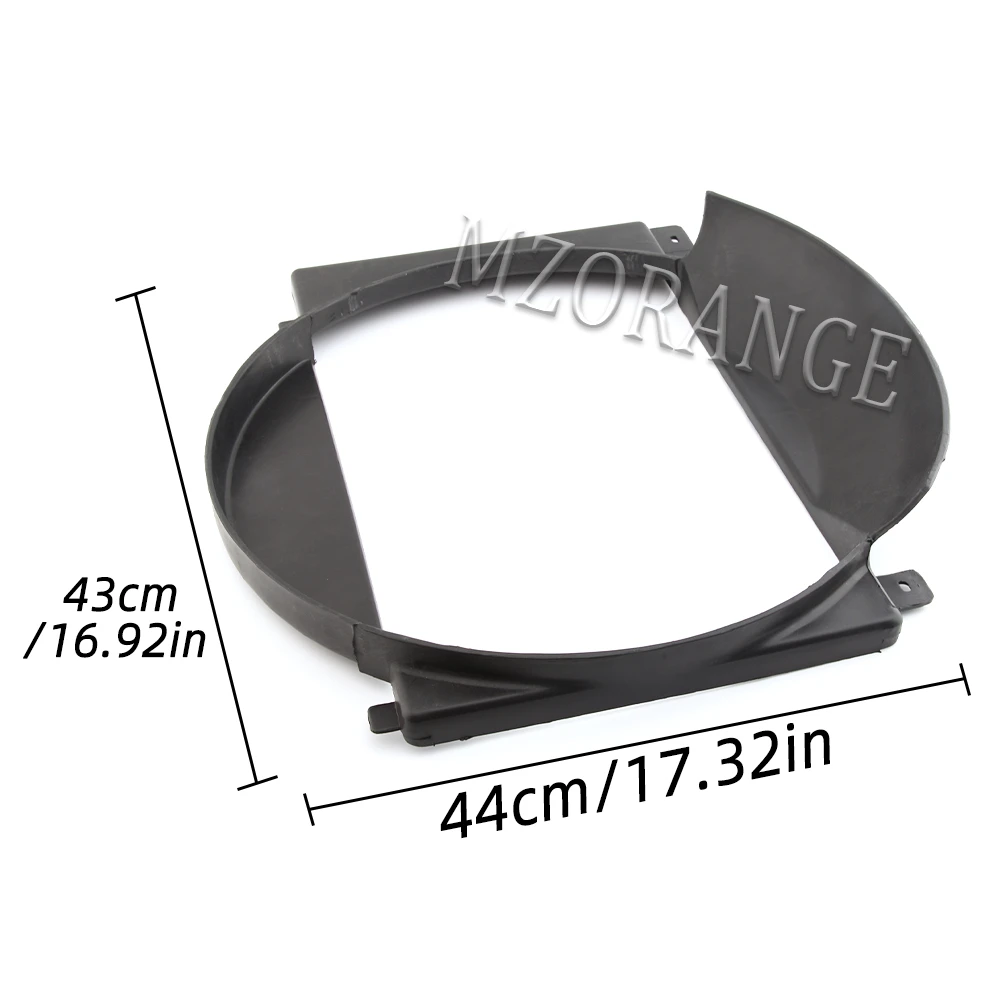 Cooling Systems Fits Jeep MJ XJ Black Engine Fan Shrouds 52027501AC