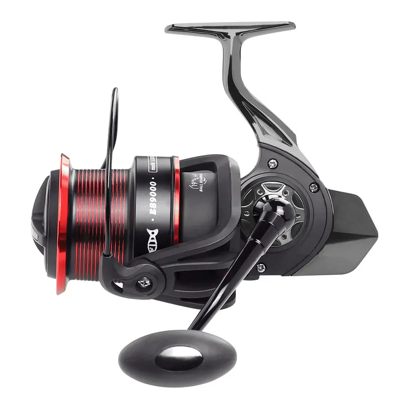  19 1 BB Double Spool Rock Fishing Reel 4.9:1 Gear Ratio High Speed Spinning Reel Carp Fishing Reels