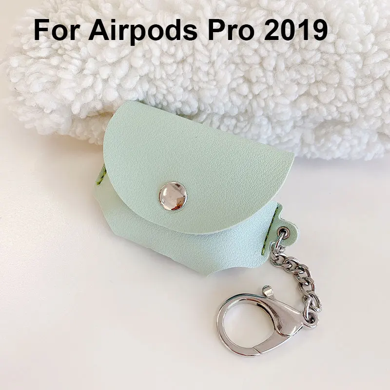 Кожаный чехол для Apple Airpods Pro 3 2 1 Air Pods Airpod Pro, противоударный защитный чехол, милые наушники, аксессуары для наушников - Цвет: For Airpods Pro