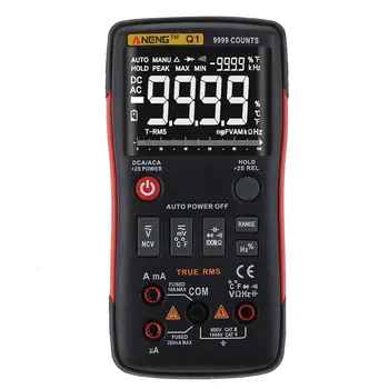

Digital Voltmeter Multi Function Multimeter Digital Multimeter Durable Automatic Portable Practical Q1 ABS Outdoor Home Test