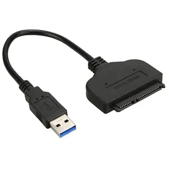 

NEW USB 3.0 SATA 3 Cable Sata to USB Adapter Up to 6 Gbps Support 2.5 Inches External SSD HDD Hard Drive 22 Pin Sata III Cable