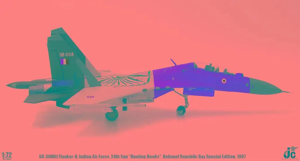 JC Крылья Su-30 su30MK1 истребитель индийские ВВС 1/72 литья под давлением модель самолета
