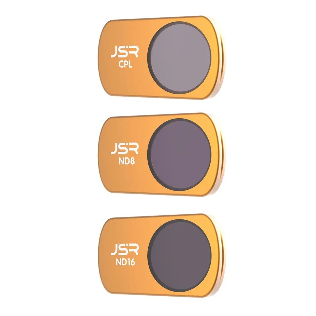 Для DJI Mavic Pro Mini Камера объектив для беспилотника фильтр UV/CPL/ND8/ND16/32/64 круговой набор УФ-фильтров с нейтральной плотностью набора фильтров - Цвет: CPL ND8 ND16