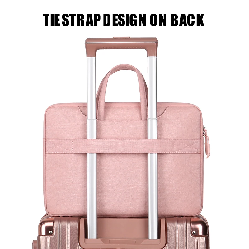 Bolsa Impermeável do Portátil para Macbook 13.3 15.6 14 Polegadas Luva do Caderno m1 m2 Air Pro 13 15 Bolsa de Ombro Huawei Pasta - Imagem 4