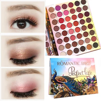 

Makeup Pallete 48 Colors Eyeshadow Palette Summer Collection Matte Shimmer Glitter Pigment Eye Shadow Pallete Warm Smoky Colors