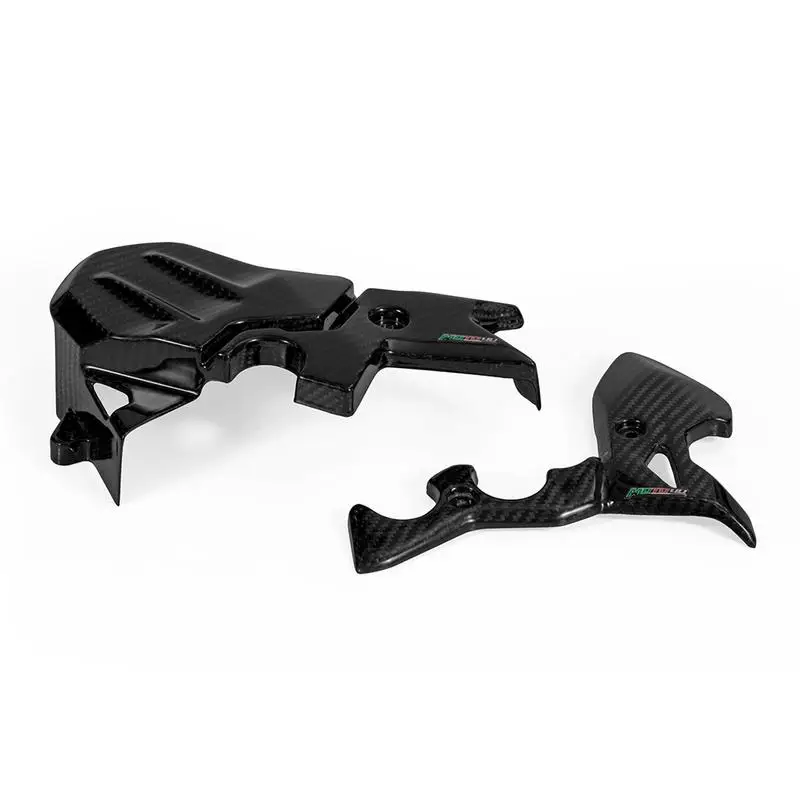 GLOSS Мотоцикл крышка двигателя Защитный чехол для Kawasaki Ninja400 Ninja 400 EX400 - Цвет: GLOSS