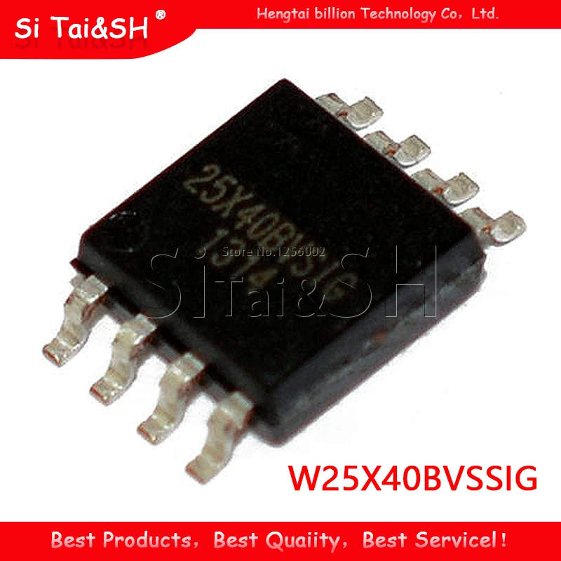 10pcs/lot W25X40BVSSIG SOP-8 W25X40 SOP 25X40BVSIG SMD 25X40 | Электронные компоненты и принадлежности