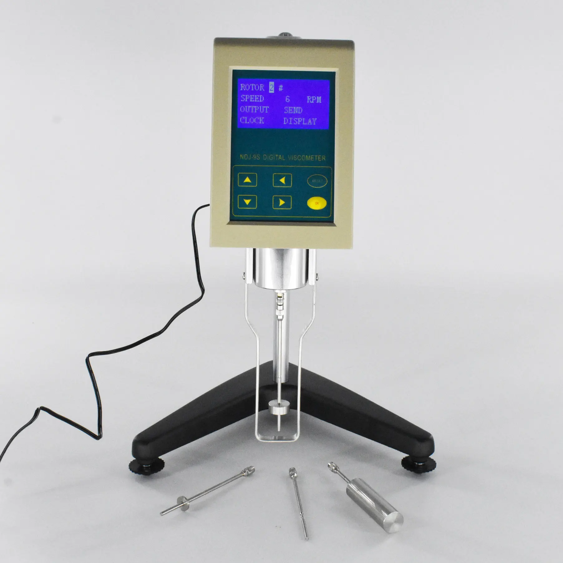 

Viscosity Tester NDJ-9S (with temperature display) Viscosimeter Digital Viscometer 1-100000mPa.s