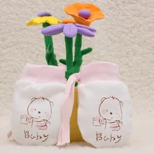 Новинка, милые перчатки, Детские Зимние варежки с защитой от царапин для детей, мягкие теплые перчатки с мультяшным принтом, Рукавички для детей#5