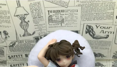 

Pretty Girl SkyTube Flower Butterfly Morita you hua Boxed Garage Kit Doll Ornaments Model