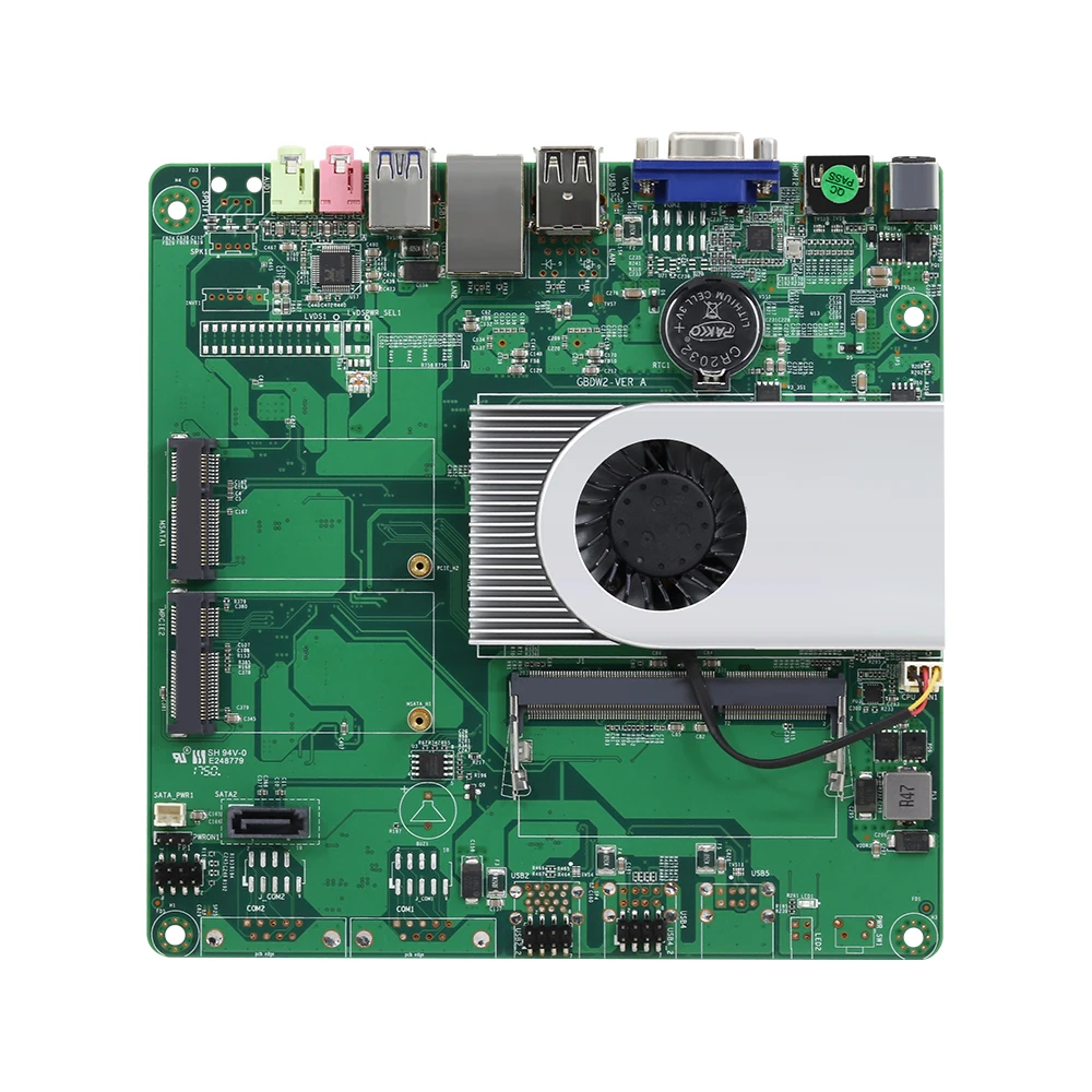 Intel Core i7-4500U Mini ITX материнская плата DDR3L mSATA SATA 6* USB VGA HDMI Mini PCIE WiFi Bluetooth Gigabit LAN DC12V 5A 17x17 см