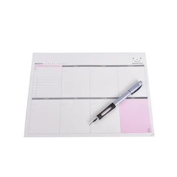 

For A4 Schedule Organizer Check List Week Planner Sticker Sticky Note Memo Pad