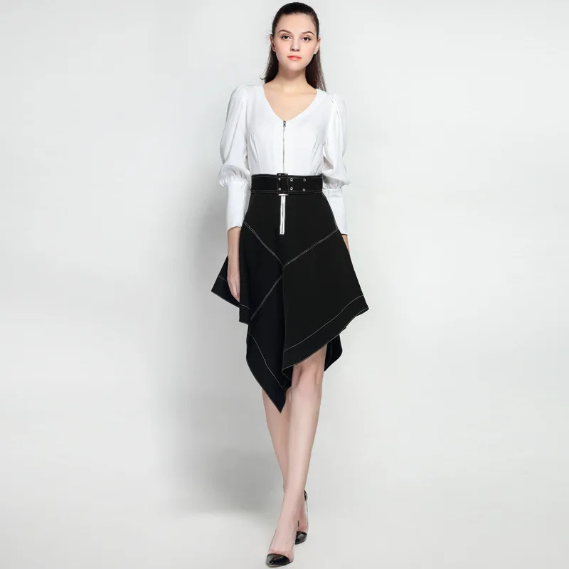 

2020 Spring Women's Dress New Style Elegant Joint Fashion Dress Mid-length Boutique Women's Dress