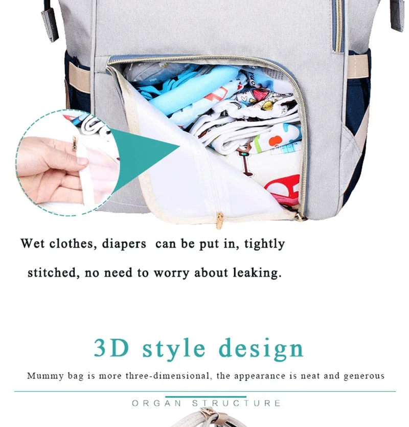 Модная сумка для подгузников для мам, сумка для подгузников, коляска, большой объем, детский дорожный рюкзак для мам, сумка для кормления, сумка для пеленок