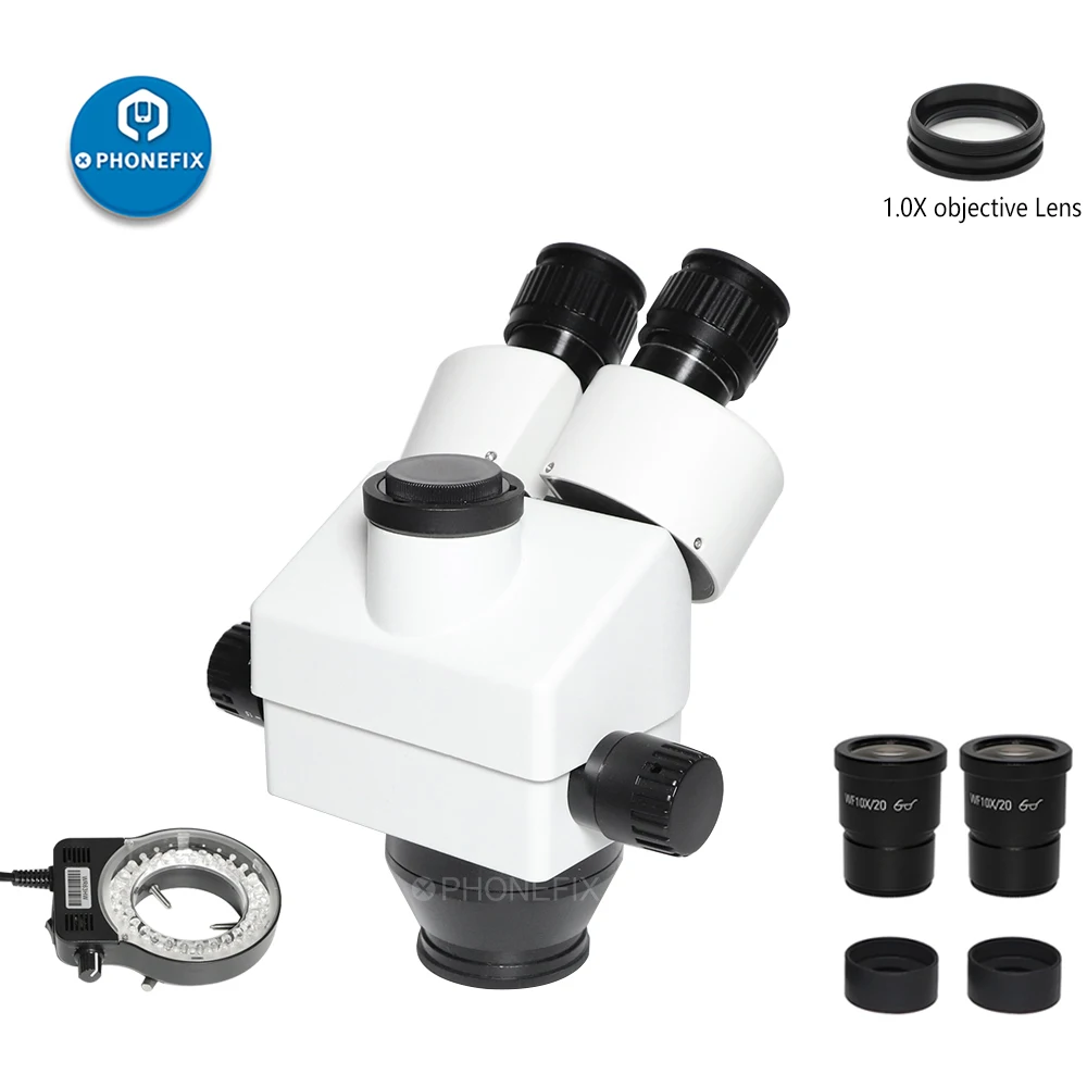 Stereo Microscope Auxiliary for School SZM Video Objective Lens 