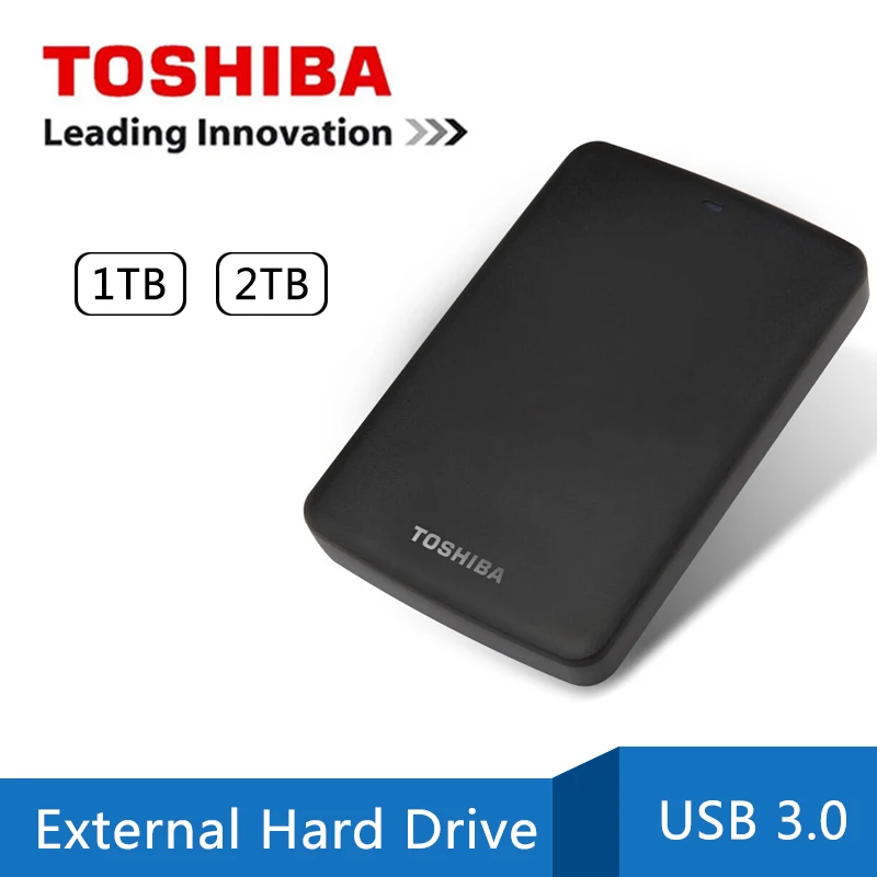 

Toshiba Hard Disk Portable 1TB 2TB External Hard Drive 1 TB Disco Duro HD Externo USB3.0 HDD 2.5 Harddisk Free Shipping