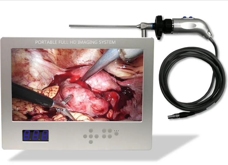 

FULL Portable camera Full HD 1080P camera Integrated LED record 15 inch FOR ent animal pet hospital