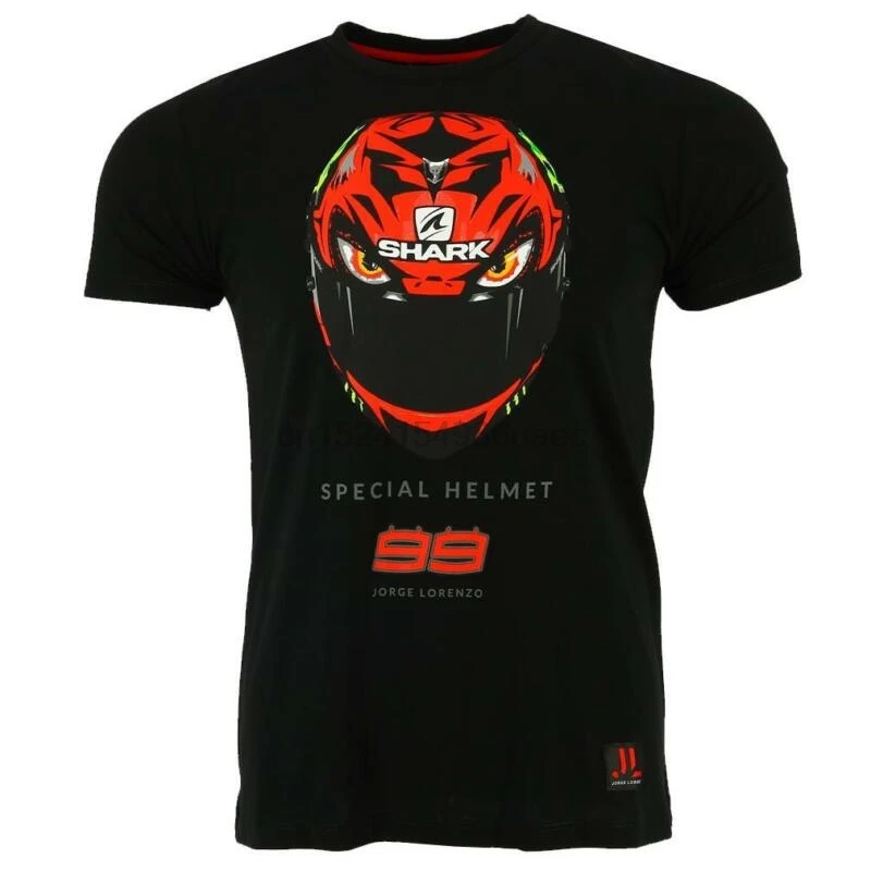 Jorge Lorenzo 99 Helmet Design Mens T-Shirt Tee Official Merchandise |